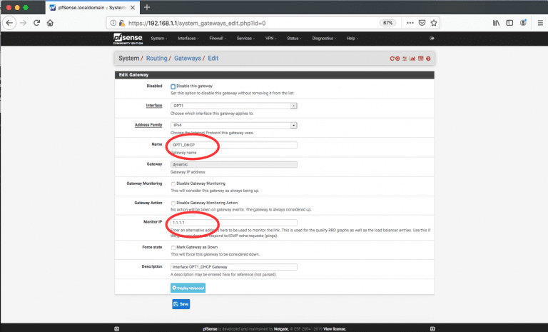 protectli pfsense