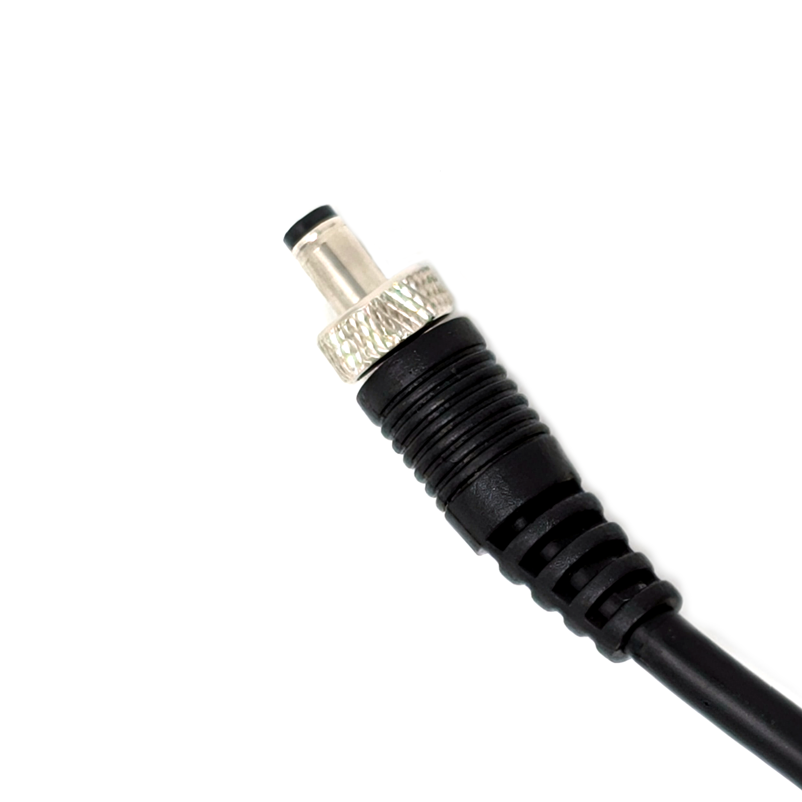 Threaded 90W Power Supply Brick Close-up